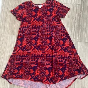 Lularoe Carly Swing Dress Size S
